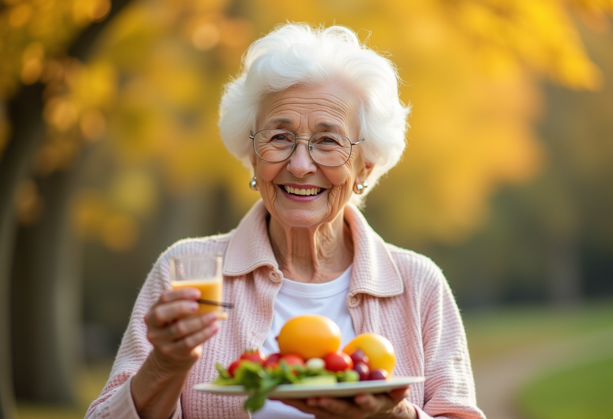 Щастлива зряла двойка готви заедно здравословна храна
